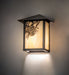 Meyda Tiffany - 95424 - LED Wall Sconce - Seneca - Craftsman Brown