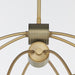 Quorum - 6077-8-80 - Eight Light Chandelier - Arpeggio - Aged Brass