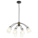 Quorum - 6077-8-59 - Eight Light Chandelier - Arpeggio - Matte Black