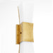 Quorum - 561-2-74 - Two Light Wall Sconce - Ayala - Gold Leaf