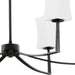 Quorum - 681-6-59 - Six Light Chandelier - Ayala - Matte Black