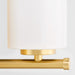 Quorum - 5228-1-80 - One Light Wall Mount - Belinder - Aged Brass
