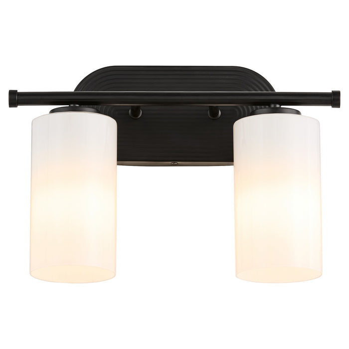 Quorum - 5228-2-59 - Two Light Vanity - Belinder - Matte Black