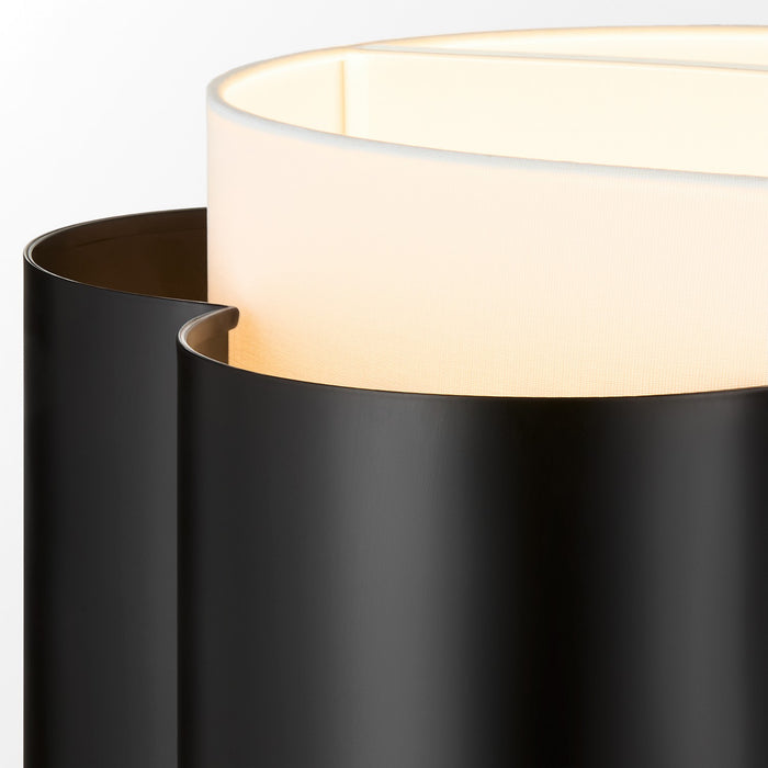 Quorum - 8229-4-59 - Four Light Pendant - Belinder - Matte Black