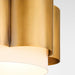 Quorum - 8229-4-47 - Four Light Pendant - Belinder - Non-Lacquered Brass