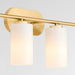 Quorum - 5228-4-80 - Four Light Vanity - Belinder - Aged Brass