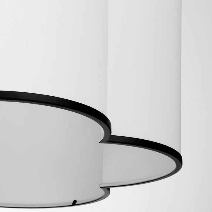 Quorum - 8228-6-59 - Six Light Pendant - Belinder - Matte Black