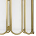 Quorum - 824-4-80 - Four Light Pendant - Belleview - Aged Brass