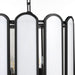 Quorum - 824-4-59 - Four Light Pendant - Belleview - Matte Black