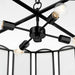 Quorum - 824-4-59 - Four Light Pendant - Belleview - Matte Black