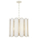 Quorum - 824-4-52 - Four Light Pendant - Belleview - Washed Oak
