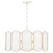 Quorum - 824-5-52 - Five Light Pendant - Belleview - Washed Oak