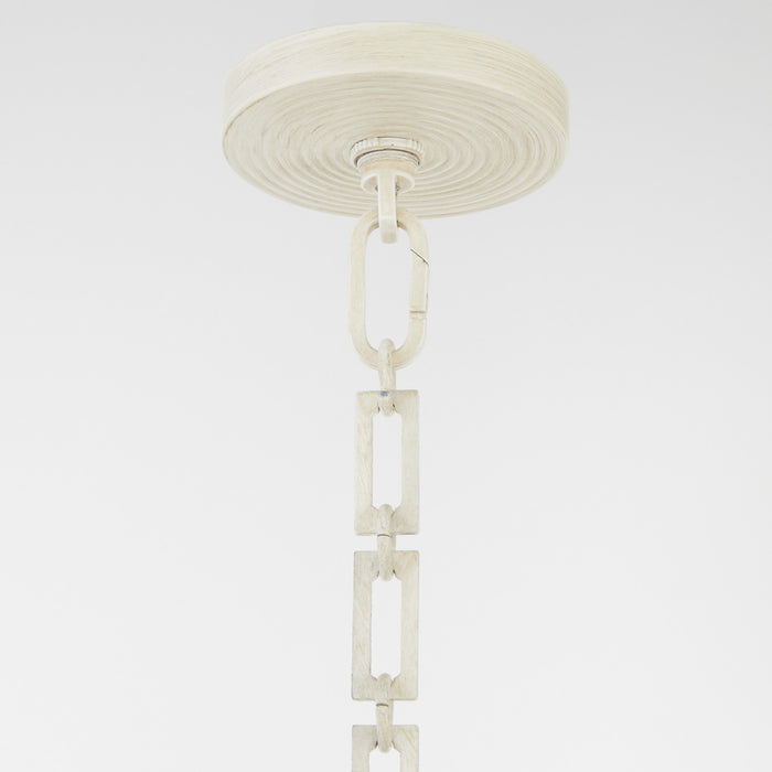 Quorum - 824-5-52 - Five Light Pendant - Belleview - Washed Oak