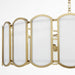 Quorum - 824-8-80 - Eight Light Pendant - Belleview - Aged Brass
