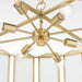 Quorum - 824-8-80 - Eight Light Pendant - Belleview - Aged Brass