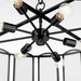 Quorum - 824-8-59 - Eight Light Pendant - Belleview - Matte Black