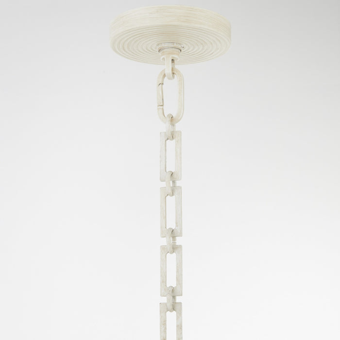 Quorum - 824-8-52 - Eight Light Pendant - Belleview - Washed Oak