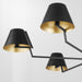 Quorum - 668-6-59 - Six Light Chandelier - Bliss - Matte Black