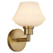 Quorum - 5221-1-80 - One Light Wall Mount - Cassini - Aged Brass
