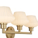 Quorum - 5221-3-80 - Three Light Vanity - Cassini - Aged Brass