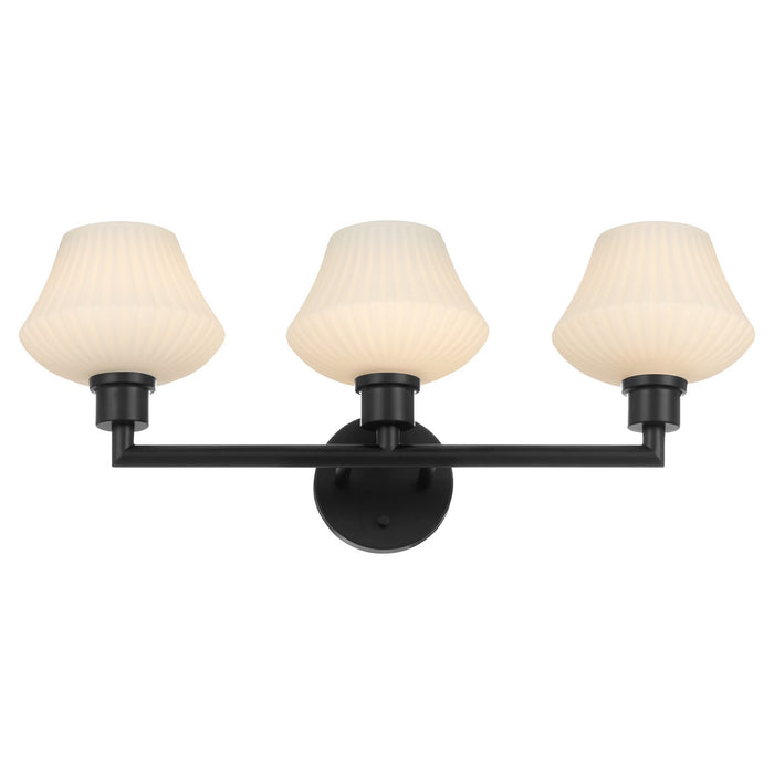 Quorum - 5221-3-59 - Three Light Vanity - Cassini - Matte Black