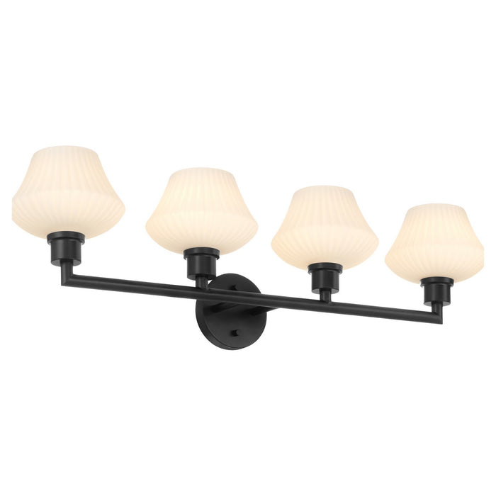Quorum - 5221-4-59 - Four Light Vanity - Cassini - Matte Black