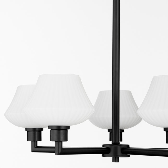 Quorum - 6221-5-59 - Five Light Chandelier - Cassini - Matte Black
