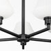 Quorum - 6221-5-59 - Five Light Chandelier - Cassini - Matte Black