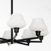 Quorum - 6221-8-59 - Eight Light Chandelier - Cassini - Matte Black