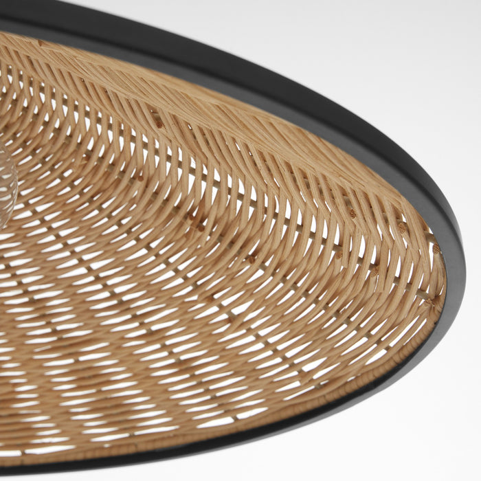 Quorum - 830-3-59 - Three Light Pendant - Cona - Matte Black