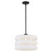 Quorum - 806-59 - One Light Pendant - Gillis - Matte Black