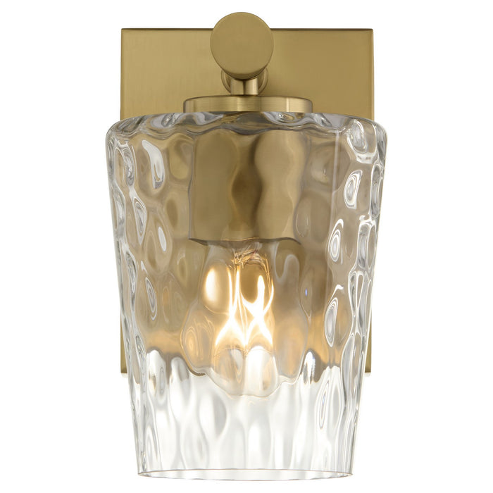 Quorum - 5204-1-80 - One Light Wall Mount - Goodwin - Aged Brass