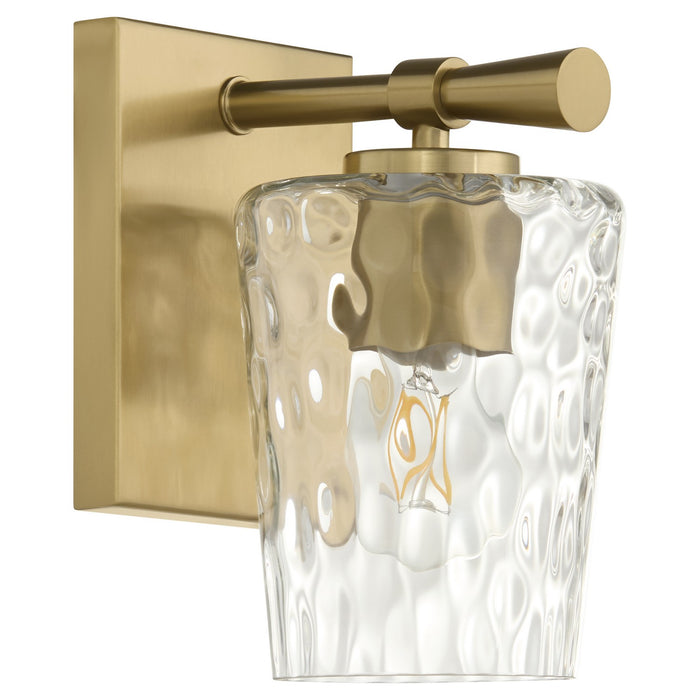 Quorum - 5204-1-80 - One Light Wall Mount - Goodwin - Aged Brass
