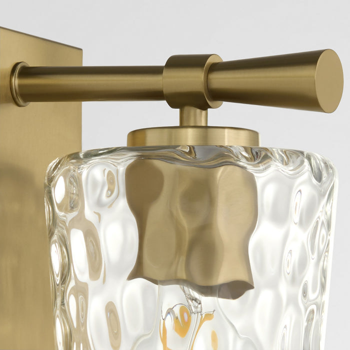 Quorum - 5204-1-80 - One Light Wall Mount - Goodwin - Aged Brass