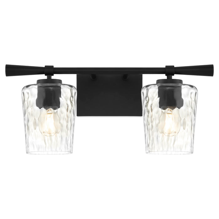 Quorum - 5204-2-59 - Two Light Vanity - Goodwin - Matte Black