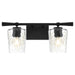 Quorum - 5204-2-59 - Two Light Vanity - Goodwin - Matte Black