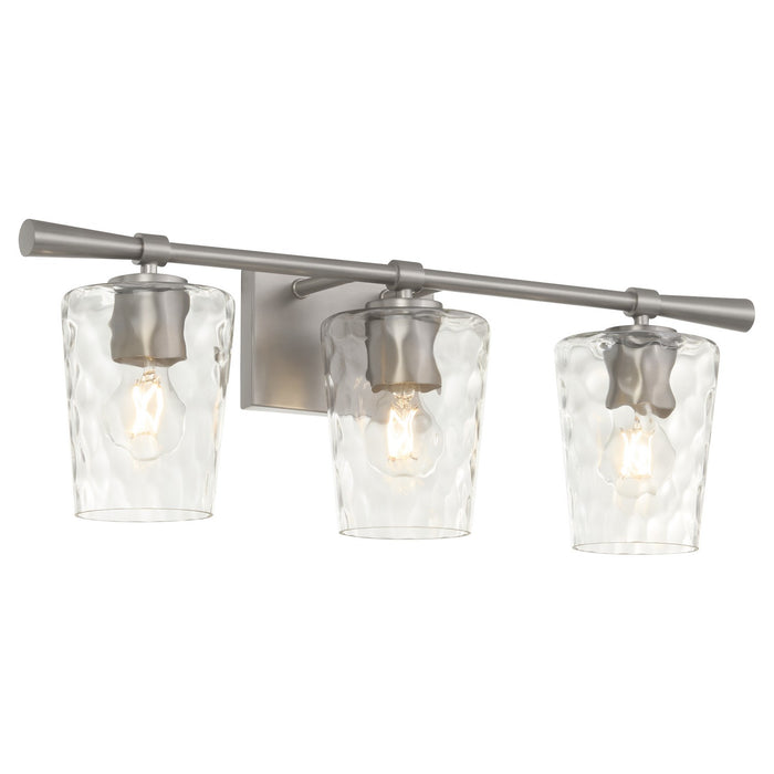 Quorum - 5204-3-65 - Three Light Vanity - Goodwin - Satin Nickel