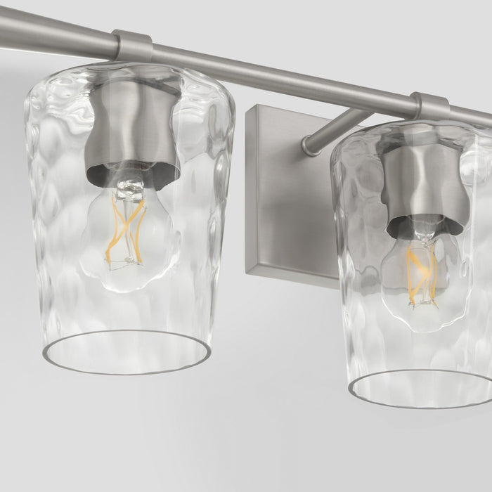 Quorum - 5204-3-65 - Three Light Vanity - Goodwin - Satin Nickel