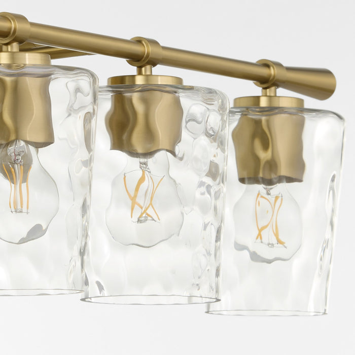 Quorum - 5204-4-80 - Four Light Vanity - Goodwin - Aged Brass