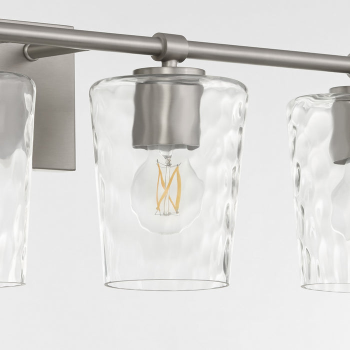 Quorum - 5204-4-65 - Four Light Vanity - Goodwin - Satin Nickel