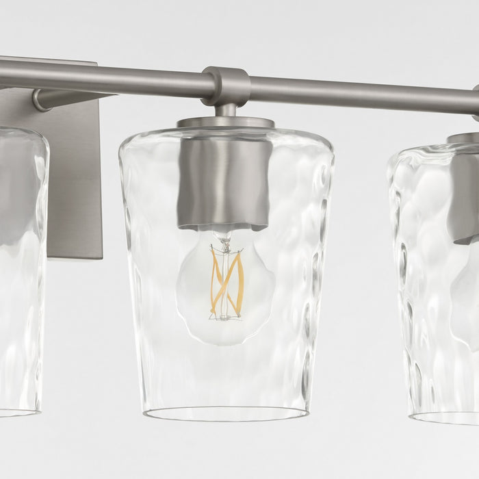 Quorum - 5204-4-65 - Four Light Vanity - Goodwin - Satin Nickel