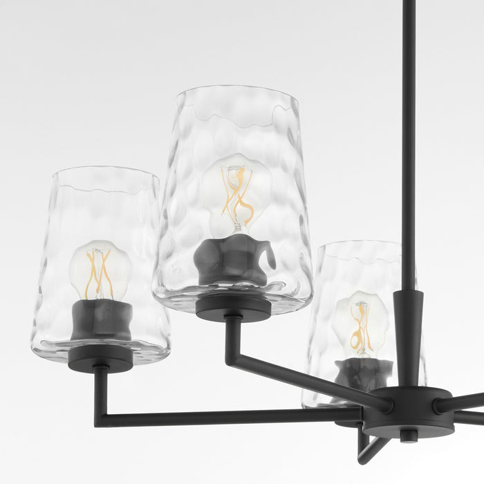 Quorum - 6204-5-59 - Five Light Chandelier - Goodwin - Matte Black