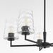 Quorum - 6204-5-59 - Five Light Chandelier - Goodwin - Matte Black