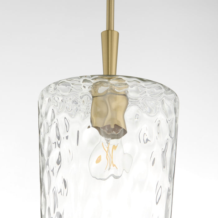 Quorum - 3204-80 - One Light Pendant - Goodwin - Aged Brass