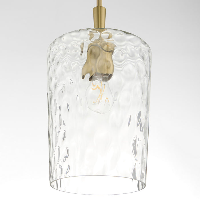 Quorum - 3204-80 - One Light Pendant - Goodwin - Aged Brass