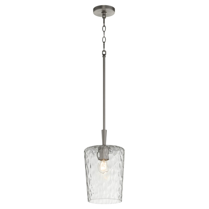 Quorum - 3204-65 - One Light Pendant - Goodwin - Satin Nickel