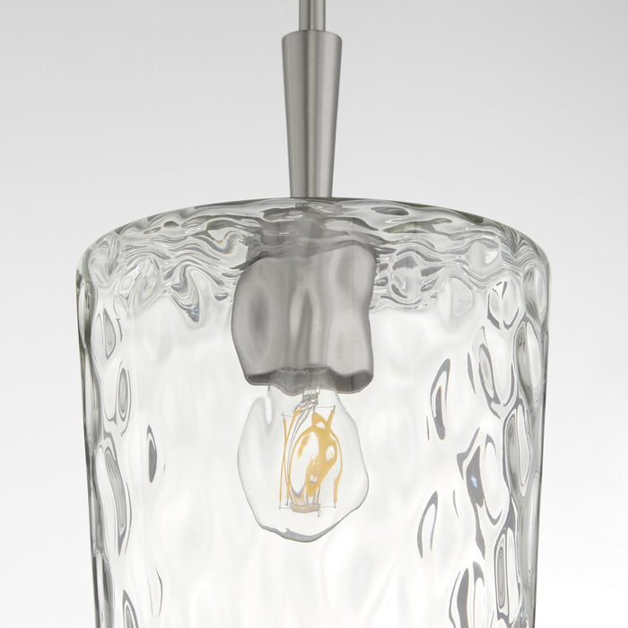 Quorum - 3204-65 - One Light Pendant - Goodwin - Satin Nickel