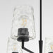 Quorum - 6204-8-59 - Eight Light Chandelier - Goodwin - Matte Black