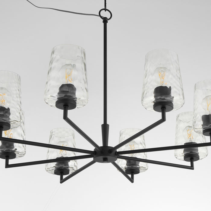 Quorum - 6204-8-59 - Eight Light Chandelier - Goodwin - Matte Black