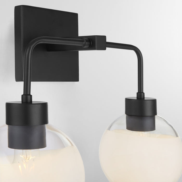 Quorum - 532-2-159 - Two Light Vanity - Lacy - Matte Black